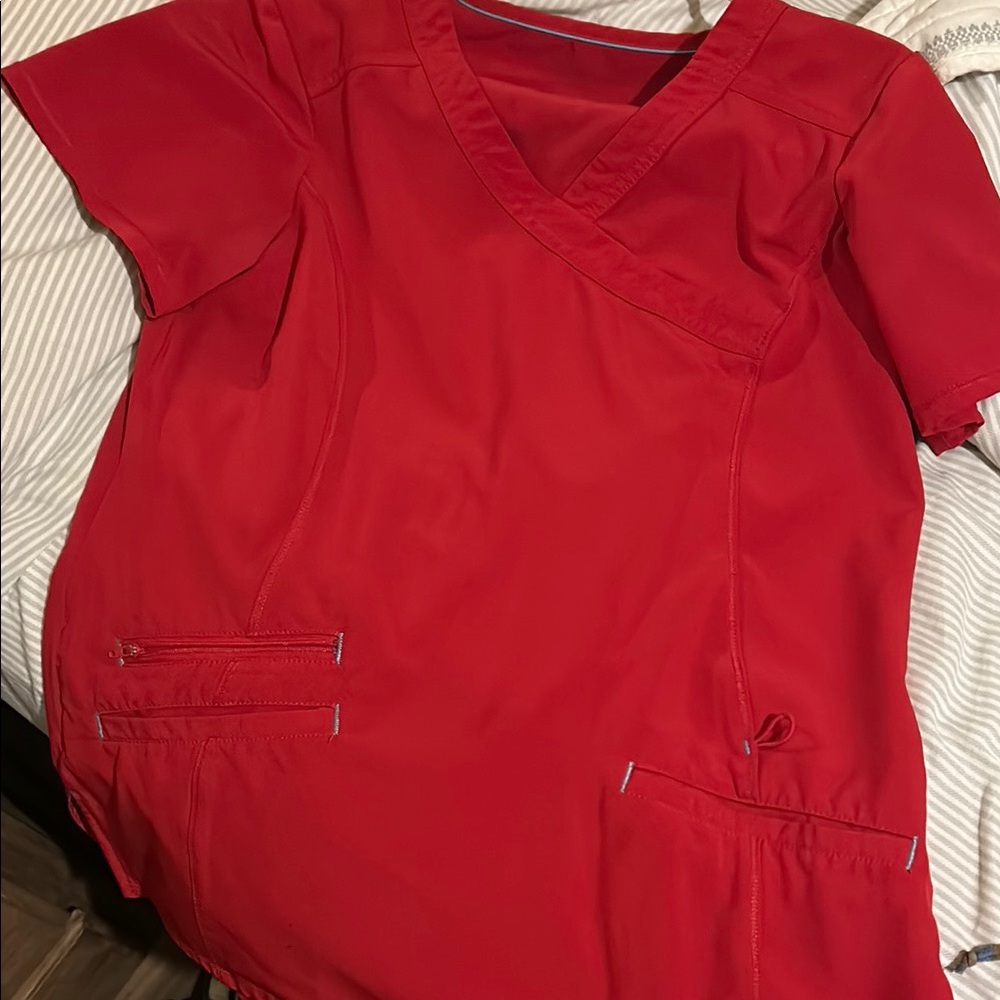 Red Scrubstar set xs